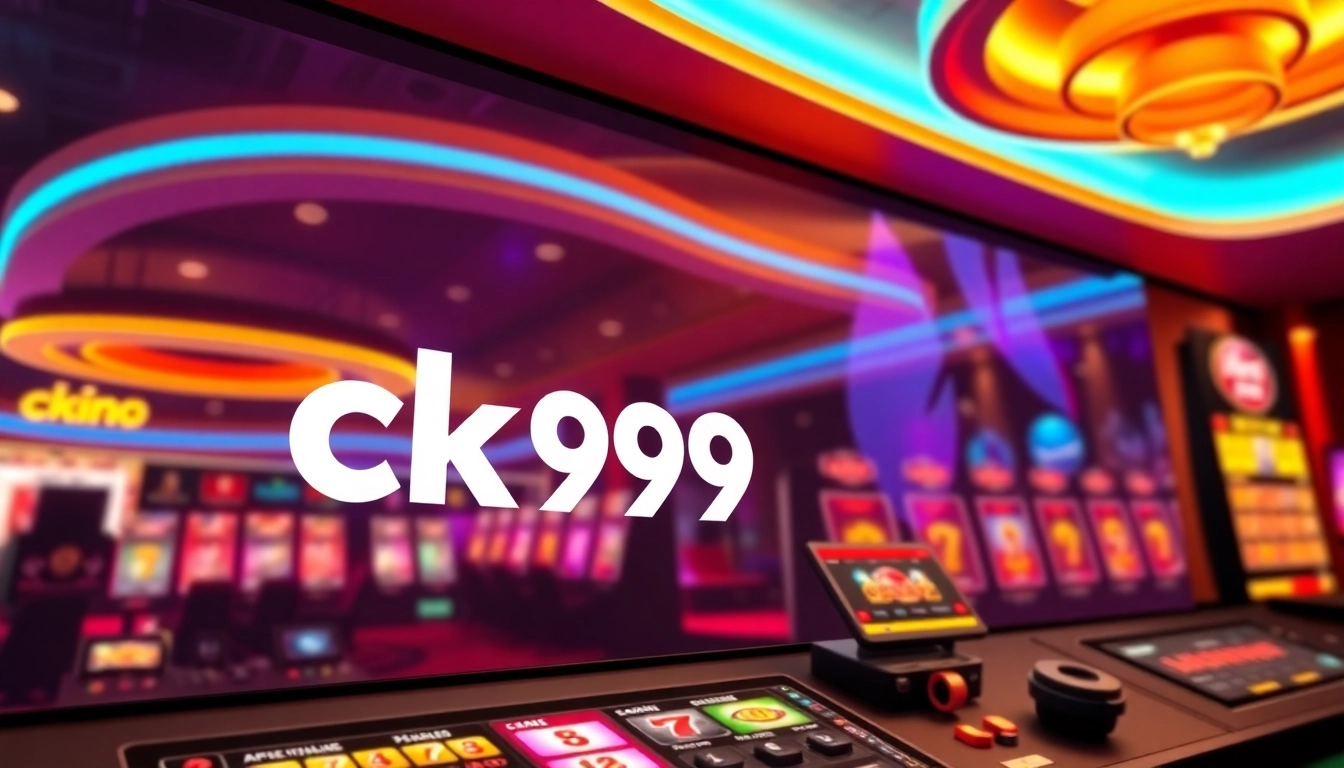 Engaging visual showcasing ck999 online casino platform with live betting and crypto games for users enjoying dynamic gaming experience.