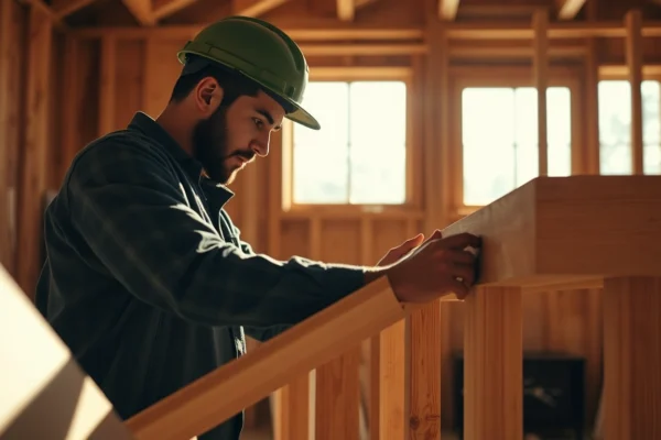 Mastering Framing: Essential Techniques for Structural and Finish Work High-quality framing practices highlight expert carpenter assembling structural wooden framing in a professional workshop, ensuring durability and precision.