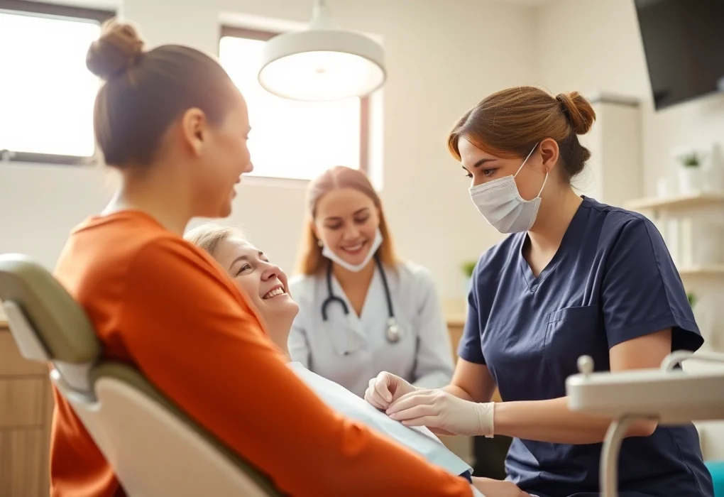 Ventura Bright Dental team providing friendly dental care in a modern, welcoming clinic environment