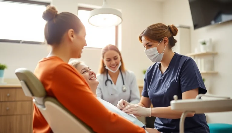 Ventura Bright Dental team providing friendly dental care in a modern, welcoming clinic environment