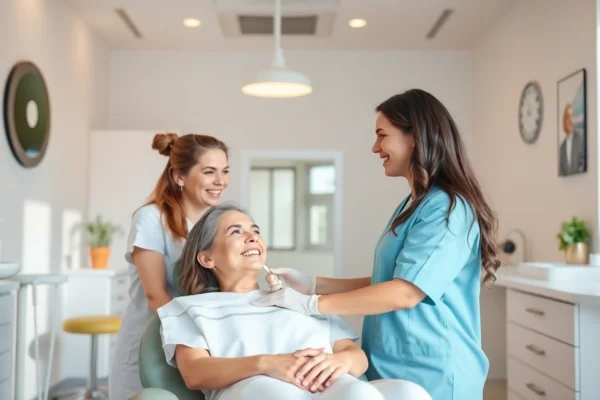 Ventura Bright Dental team providing friendly dental care in a welcoming clinic environment